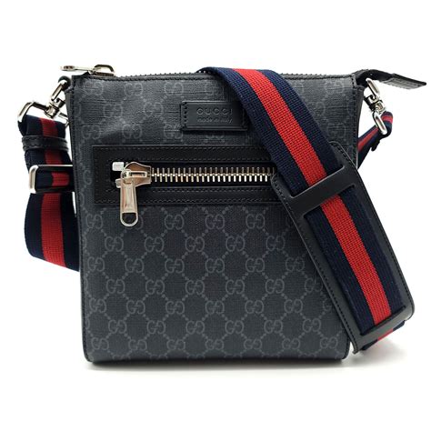 gucci supreme crossbody messenger bag|gg black small messenger bag.